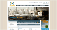 Desktop Screenshot of novemo.com
